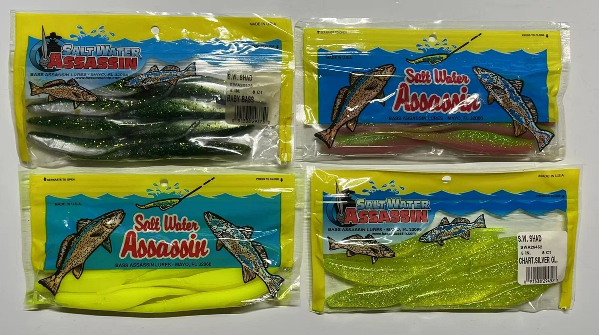 Bass Assassin Fishing Baits, Lures for sale | eBay Bass Assassin Fishing Baits, Lures for sale | eBay