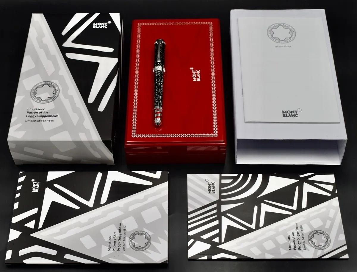 ASページ Montblanc 113926 Patron of Art Peggy Guggenheim Fountain Pen for