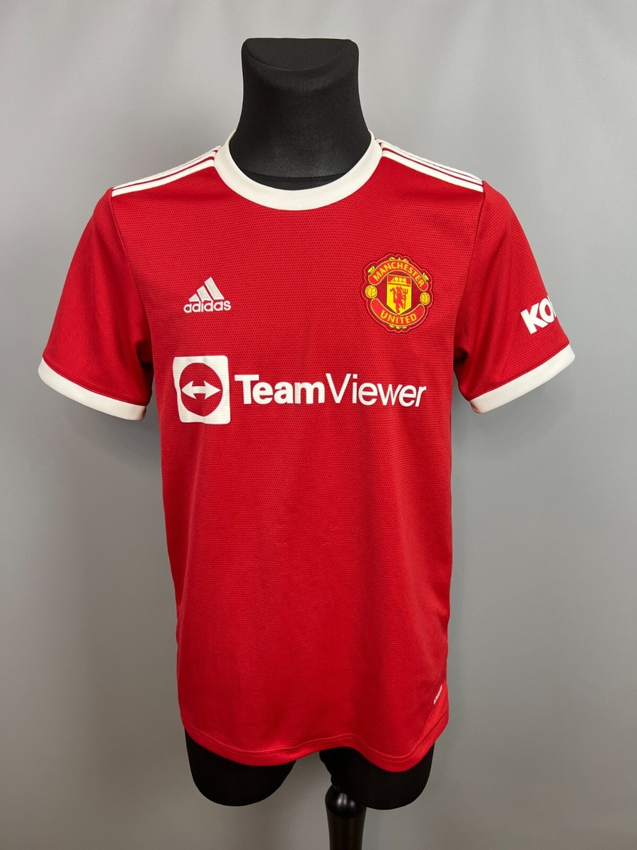 MANCHESTER UNITED 2021 2022 HOME SHIRT FOOTBALL SOCCER ADIDAS MENS