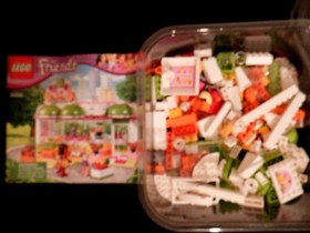 Lego Friends Heartland Juice Bar #41035   Retired 100% Complete