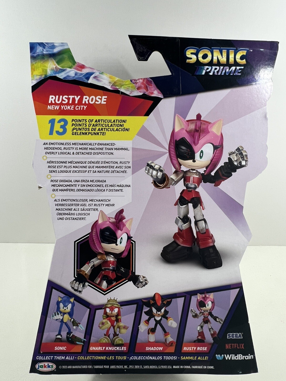 Rusty Rose Sonic Prime Netflix Sonic the Hedgehog 5