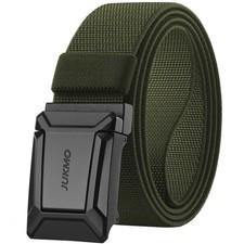 Stretch Tactical Belt for Men, Military Work Rigger Hiking 1.5" Elastic Nylon...