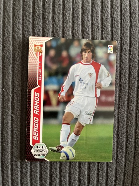 SERGIO RAMOS # 274 SEVILLA F.C.-PANINI MEGACRACKS 2005/06