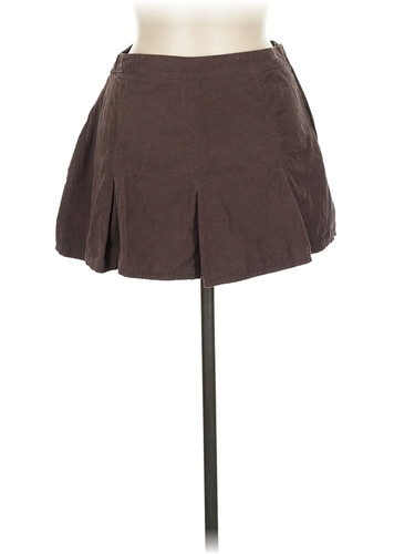 Eyeshadow Women Brown Casual Skirt 7