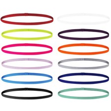 1 PC Candy Color Women Men Yoga Hair Bands Sports Headband Girls Sport Anti-slip