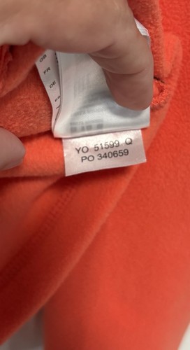 Helly Hansen Polartec Cremallera Completa Vellón Naranja Mujer’s Pequeño - Imagen 6 de 7