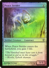MTG FOIL Peace Strider  - Conspiracy #201
