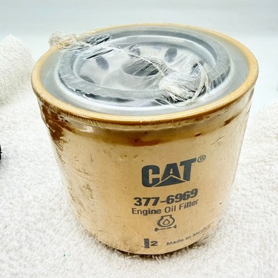 Genuine CAT 377-6969 Engine Oil Filter Standard Efficiency New Sealed OEM