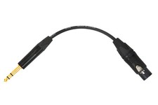 Mogami 1/4" TRS to 4-Pin XLR Headphone Adapter HD 650 Sennheiser Cable