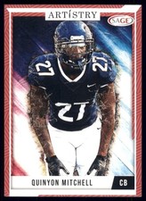 2024 SAGE Artistry Red #49 Quinyon Mitchell