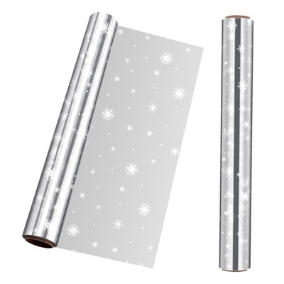 Christmas Cello Wrap Roll Cellophane Bags for Baskets Decorative