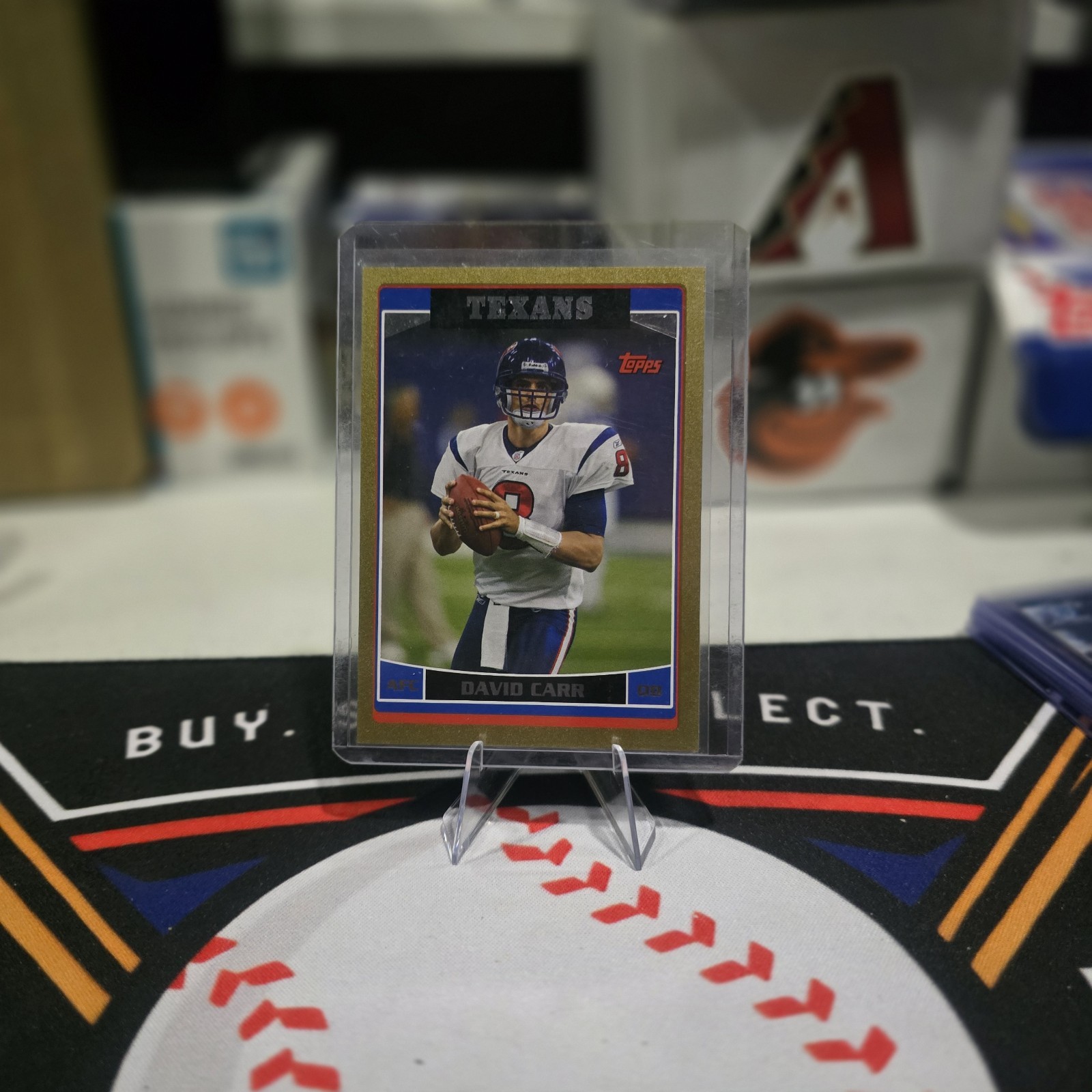 2006 Topps - David Carr #225 Gold /2006