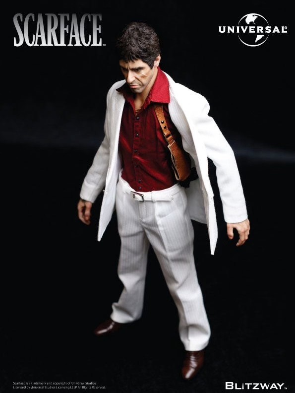 BLITZWAY Al Pacino Scarface 1/6 Action Figure 12'' Collectible