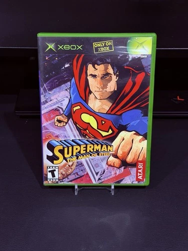 Superman-Man of Steel - Microsoft Xbox No Manual - 1 Year Warranty - Free Ship!