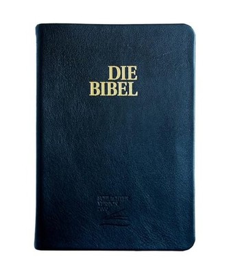 Schlachter 2000: Taschenausgabe mit Parallelstellen, Kalbsleder-Einband 