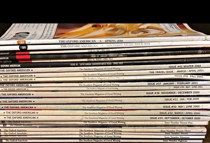 ​Vintage The Oxford American Magazine Lot of 24 Issues 1997-2016 Faulkner Music