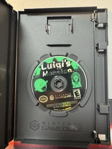 Luigi's Mansion Nintendo GameCube 2003 Action-Adventure Game for Everyone