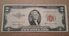 1953 C   $2.00 LEGAL TENDER    A--5149A BLOCK
