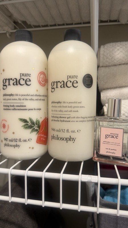 philosophy Pure Grace & Amazing Grace Fragrance Set EDP, Body Emulsion, Shower …