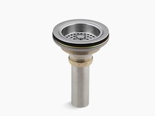 Kohler K-8801-CP Duostrainer Sink Strainer, Fits Most Standard - Polished Chrome