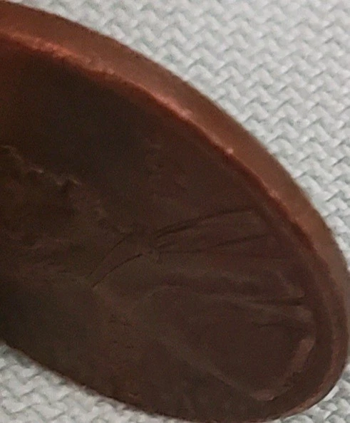1996 Penny-  Lincoln  1 Cent Coin with Unique Errors  - Image 4 of 4