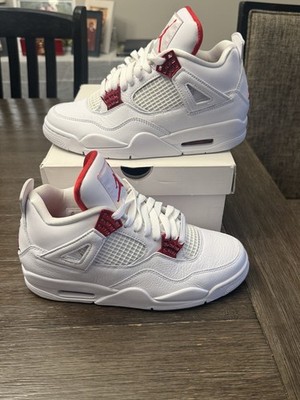 Size 7.5 - Air Jordan 4 Retro Red Metallic