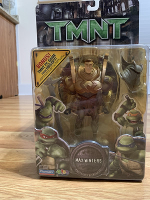 Teenage Mutant Ninja Turtles TMNT Max Winters Act Fig w/PC Game Disc MOC 2006