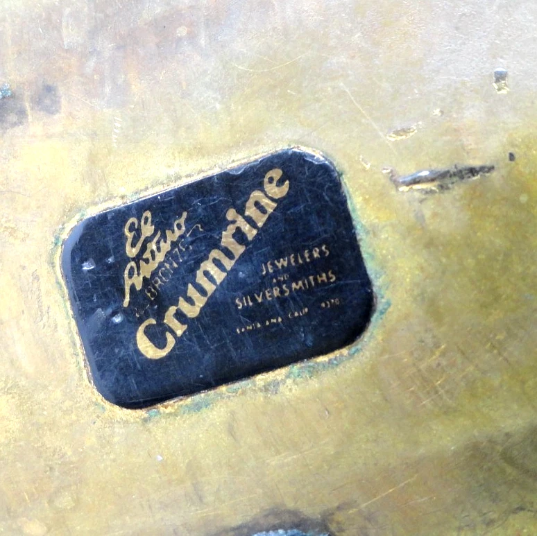 All Around Cinturón Vaquero Hebilla Rodeo Trofeo De Colección Crumrine El Arturo Bronce .GMP719 Foto 4 de 4