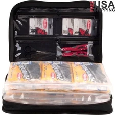 Soft Bait Binder Stores 42 Bags Fishing Tackle Organizer Waterproof Heavy Duty