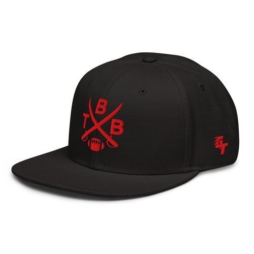 Casquette de baseball Tampa Bay Football rétro TBB Cross Snapback Hat - Photo 6/12