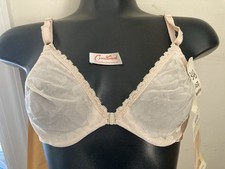 Warners Fashion underwire flora BRA stretch 1951 Front Hook NEW vtg 34B
