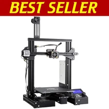 3D Printing Made Easy: Creality Printer with Safe Power Supply & Resume Function