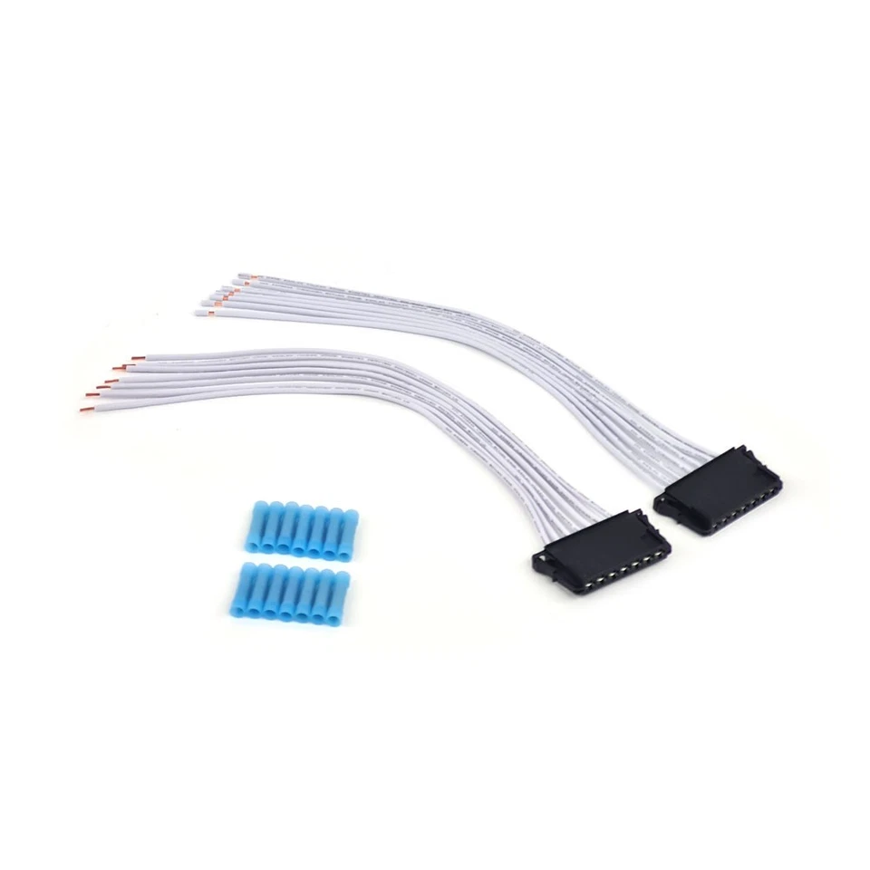 2x Morceau de Câble Fiche Taux Répétition Feu Arrière pour Mercedes W204 W203 C - Photo 1/4