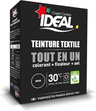 Ideal Teinture Textile Tout en un 230 g Noir