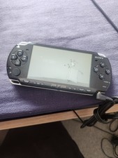SONY PSP 2003 Slim & Lite Black Handheld Console | Fully Working but No Battery