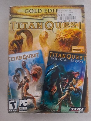 NEW Titan Quest: Gold Edition (PC, 2007) Brand New Factory Sealed 