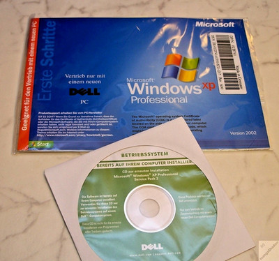 Windows XP Home - CD KEY Manual, Dell SP2 Deeutsch- original Microsoft _iL