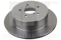 2X NK Bremsscheibe 204416 Passend FüR Subaru