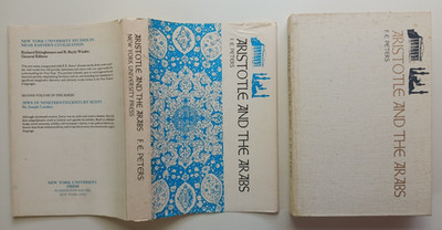 Aristotle and the Arabs by F. E. Peters (NY U Press, 1968) HCDJ