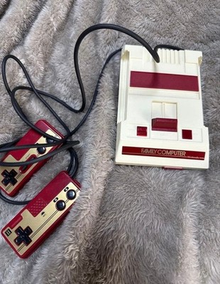 1 week limited price Famicom Family Computer body with 2 controllers