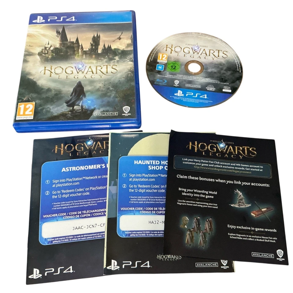 HOGWARTS LEGACY PS4 Game (Sony PlayStation 4), photo 1 of 5