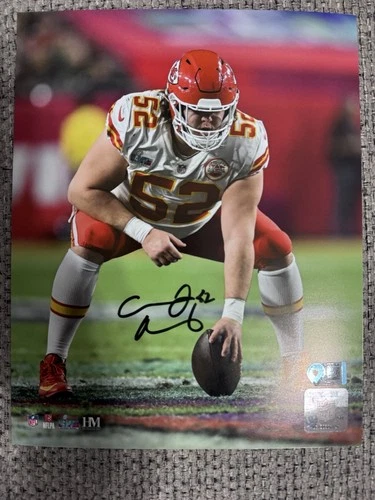 Kansas City Chiefs Creed Humphrey Signed Autograph 8x10 Photo - Metabilia Coa