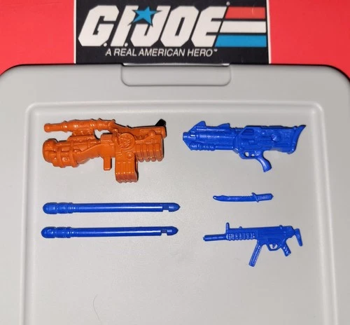 GI Joe Keel Haul 1993 Complete Weapons Set Original 90's Hasbro Unbroken