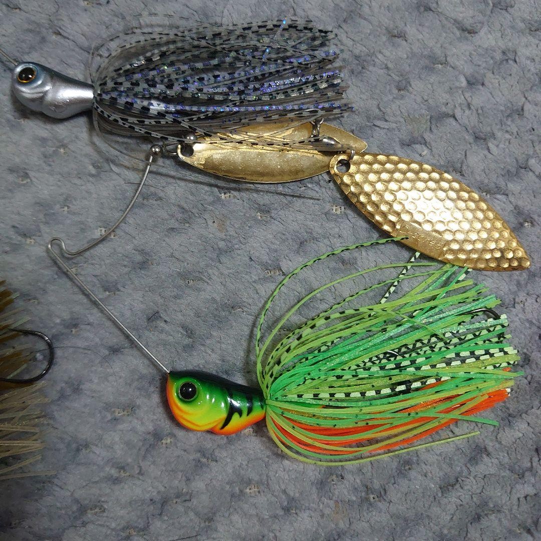 Evergreen Spinnerbait Buzzbait Chatter Set Fishing Lures, Excellent Condition - Image 8