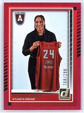 BRIONNA JONES - 2025 Panini Donruss #64 - Red Laser /299