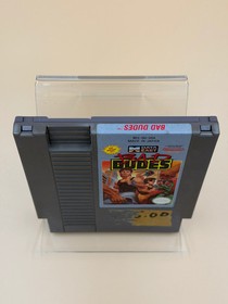 Bad Dudes [NES] Tested & Cleaned