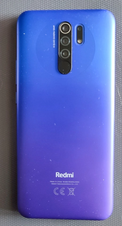 Xiaomi Redmi 9 Purple blue 4GB 64GB - NON FUNZIONANTE - Immagine 3 di 4