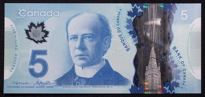Canada 5 Dollars 2013 - P-106 (N2904-2XG) - BA-M - Image 1 of 2