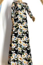 Blue Ao Dai Vietnamese Long Dress With Pants 02105