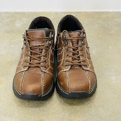 Vintage 90's Y2K Era GBX Men's Brown Leather Shoes 045444 Vintage 90's Y2K Era GBX Men's Brown Leather Shoes 045444